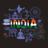 Welcome To India- Purple Tank Top | Artistshot