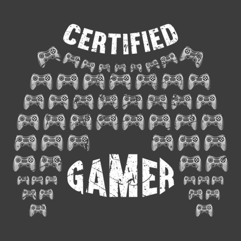 Certified Gamer Funny Video Games Gaming Game Men's Polo Shirt | Artistshot