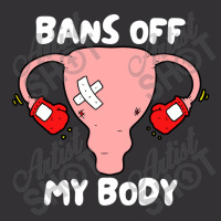 Bans Off My Body Pro Choice Feminist Abortion Vintage Hoodie And Short Set | Artistshot