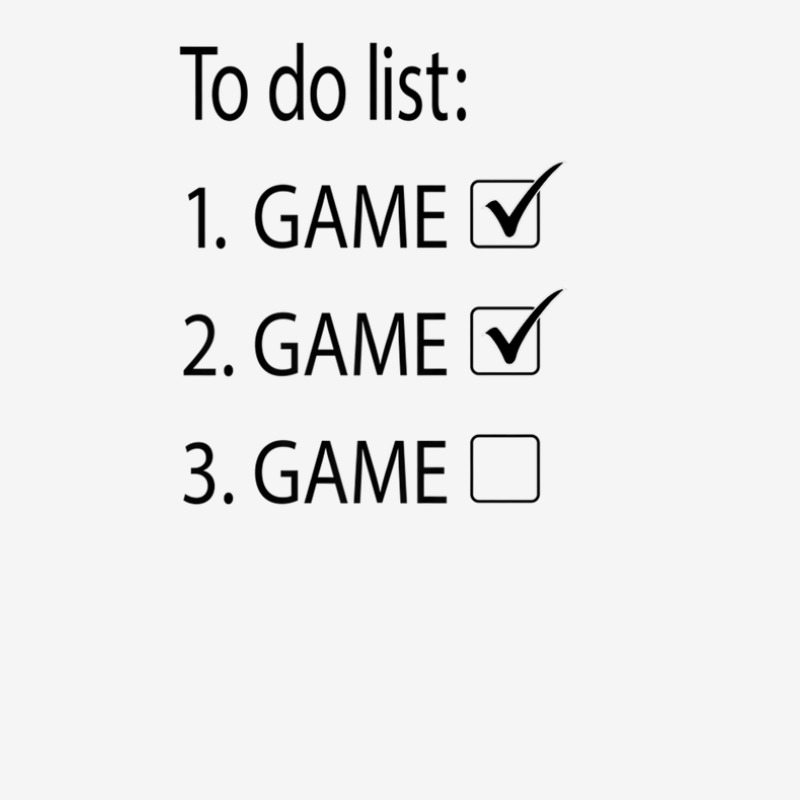 Funny Video Game Shirt To Do List Game Tick Baby Bibs by idreezaldawex | Artistshot