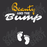 Womens Beauty And The Bump Vintage Hoodie And Short Set | Artistshot
