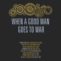 When A Good Man Goes To War Men's T-shirt Pajama Set | Artistshot