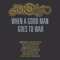 When A Good Man Goes To War Vintage Hoodie | Artistshot