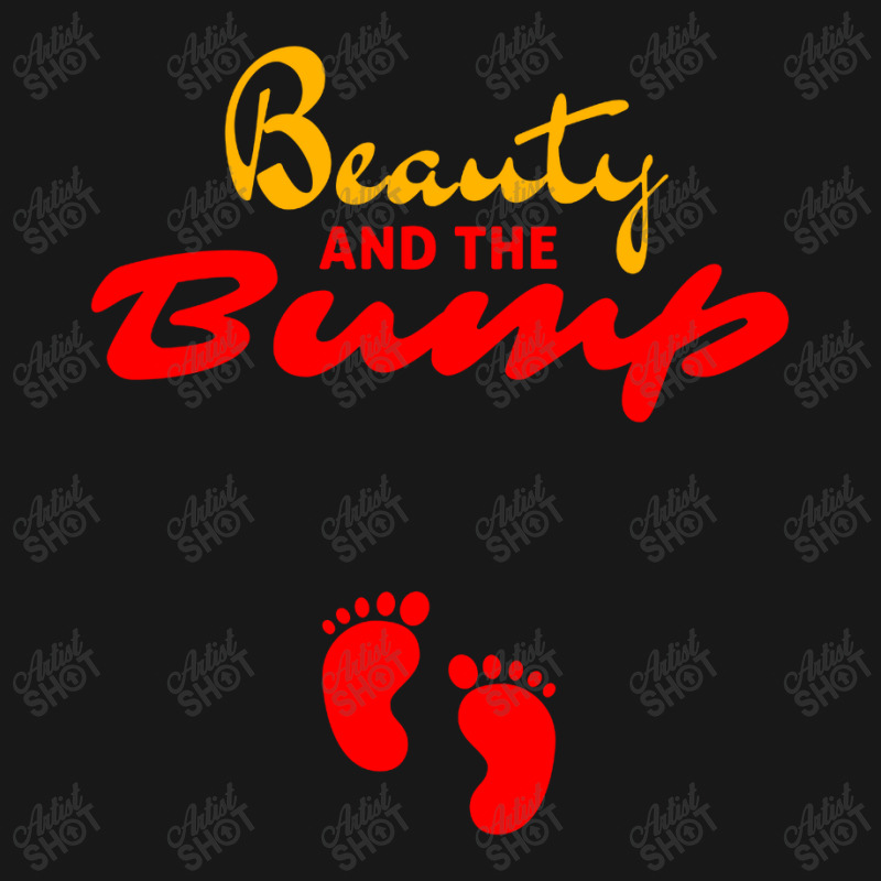 Womens Beauty And The Bump Flannel Shirt | Artistshot