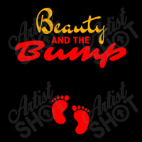 Womens Beauty And The Bump Lightweight Hoodie | Artistshot