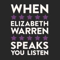 When Elizabeth Warren Speaks You Listen Men's T-shirt Pajama Set | Artistshot