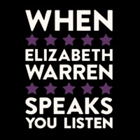 When Elizabeth Warren Speaks You Listen Men's 3/4 Sleeve Pajama Set | Artistshot