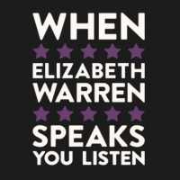 When Elizabeth Warren Speaks You Listen Hoodie & Jogger Set | Artistshot