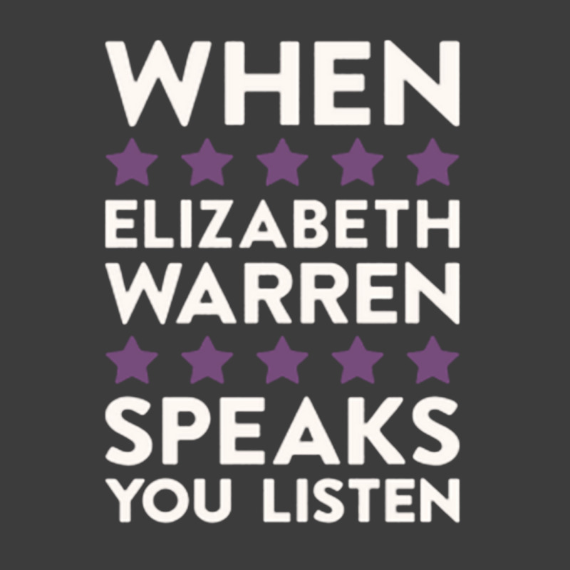 When Elizabeth Warren Speaks You Listen Men's Polo Shirt | Artistshot