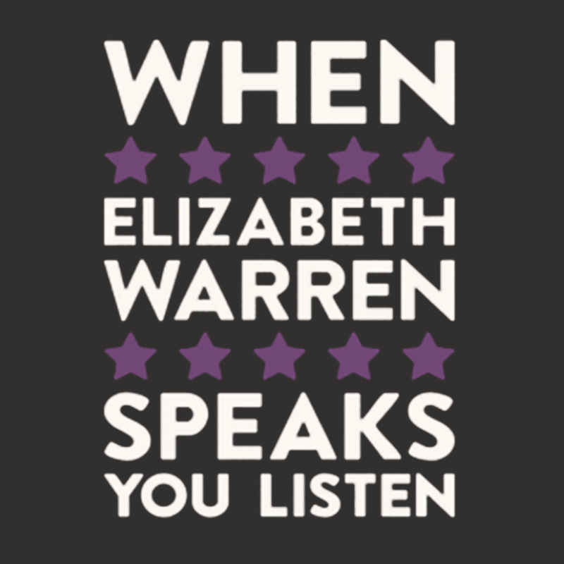 When Elizabeth Warren Speaks You Listen Champion Hoodie | Artistshot