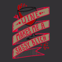 Wine Makes Me A Sassy Bitch Vintage Short | Artistshot