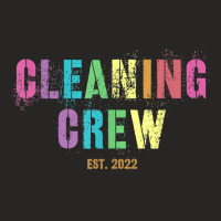 Cleaning Crew 2022 Custodian Team Clean Up Manager Cleaner T Shirt Ladies Fitted T-shirt | Artistshot