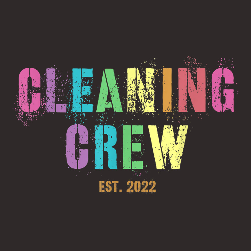 Cleaning Crew 2022 Custodian Team Clean Up Manager Cleaner T Shirt Racerback Tank by dorman | Artistshot