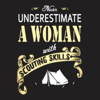 Woman With Scouting Skills T-shirt | Artistshot