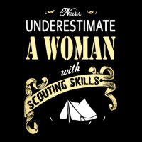 Woman With Scouting Skills Pocket T-shirt | Artistshot