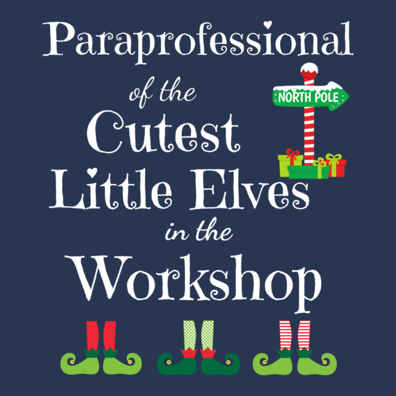 Cute Paraprofessional Teacher Christmas Elves Workshop Long Sleeve T S Ladies Denim Jacket by zaeske | Artistshot