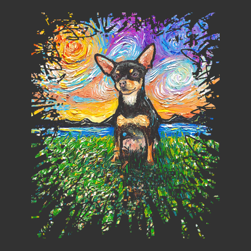 Chihuahua T  Shirt Short Hair Black And Tan Chihuahua Night Baby Bodysuit | Artistshot