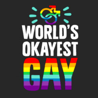 World's Okayest Gay Men's T-shirt Pajama Set | Artistshot