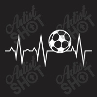 Soccer Heartbeat Pullover Hoodie T-shirt | Artistshot