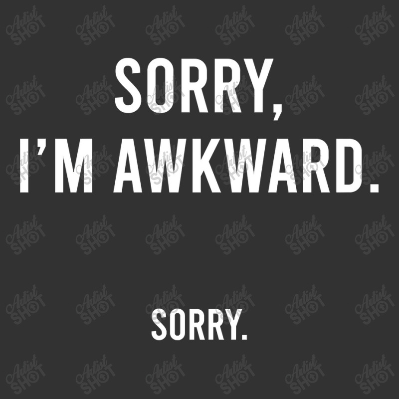 Sorry I'm Awkward Sorry Humor Gift Sweatshirt Baby Bodysuit by CUSER3772 | Artistshot