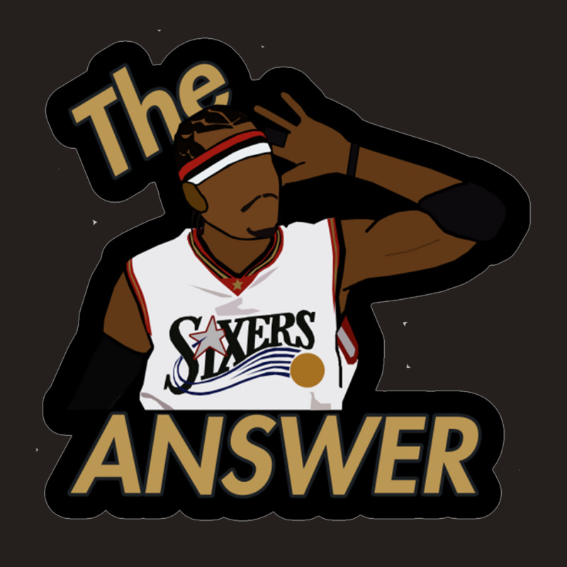 Sixers The Answer Tank Top by saptawnt | Artistshot