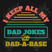 I Keep All My Dad Jokes In A Dad Flannel Shirt | Artistshot