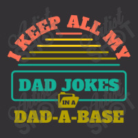 I Keep All My Dad Jokes In A Dad Vintage Hoodie | Artistshot