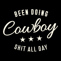 Been Doing Cowboy Shit Bull Riding Rodeo Gift Classic Tshirt Men's Long Sleeve Pajama Set | Artistshot