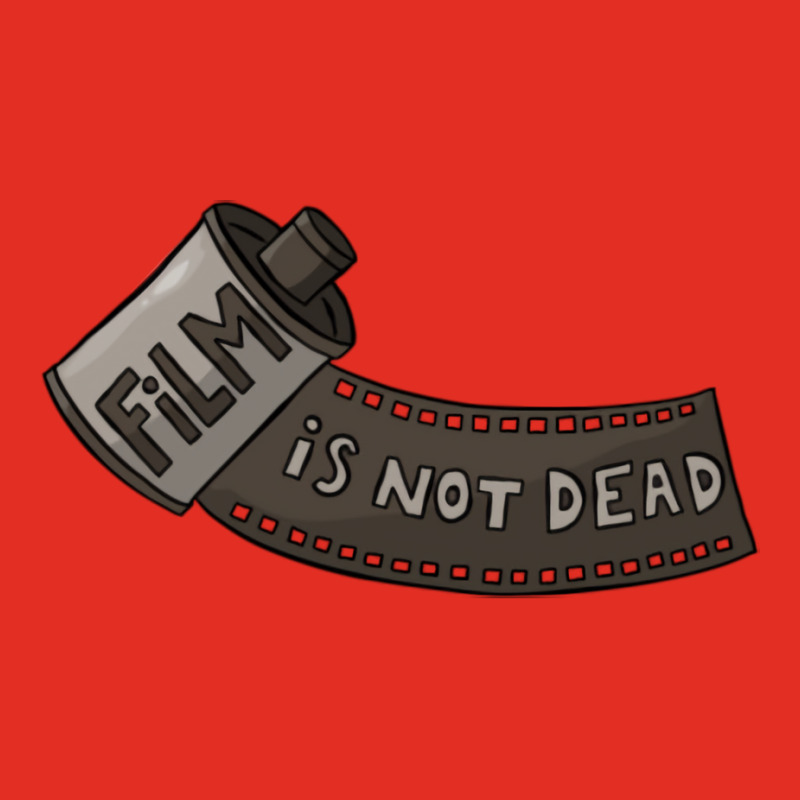 Film Is Not Dead  35mm Film Roll  Grey Classic Retro Stars Graphic T-shirt | Artistshot