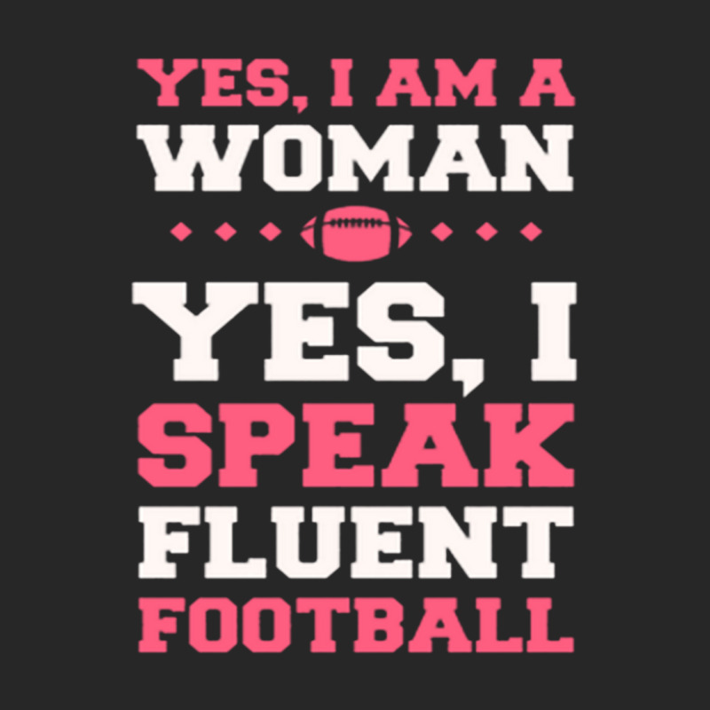 Yes, I Am A Woman, Yes, I Speak Fluent Football Men's T-shirt Pajama Set | Artistshot