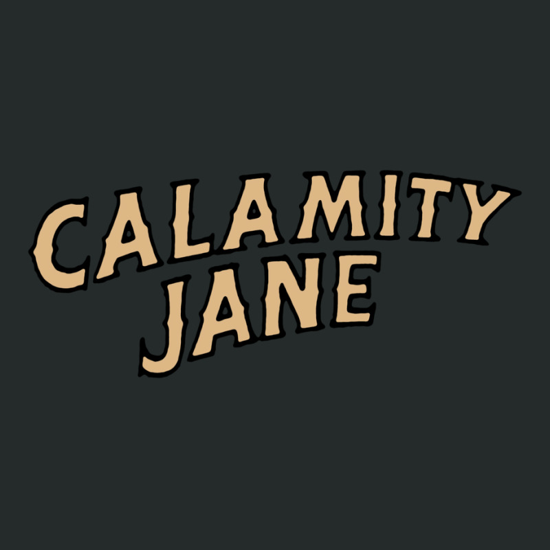 Calamity Jane Lettering Classic Tshirt Music Women's Triblend Scoop T-shirt by eelahafrizaf | Artistshot