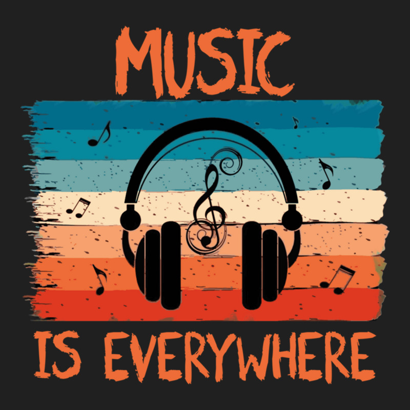 Music Is Everywhere Essential Ladies Polo Shirt by WilliamRobinson | Artistshot