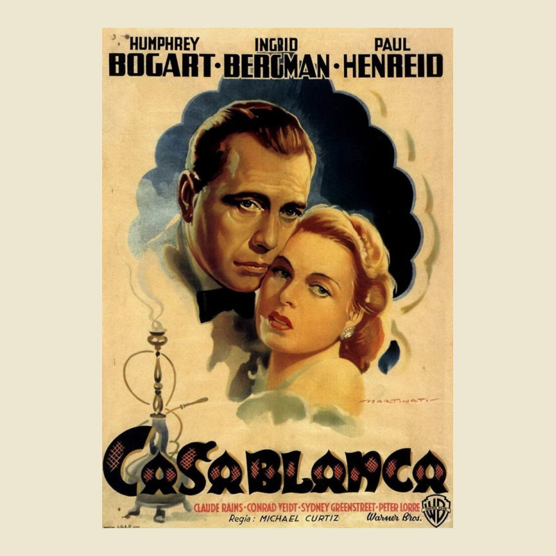 Casablanca (1942) Movie Cropped Hoodie by georgehippo | Artistshot