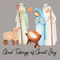 Christmas Glad Tidings Of Great Joy Nativity Christian Jesus Long Slee Racerback Tank | Artistshot