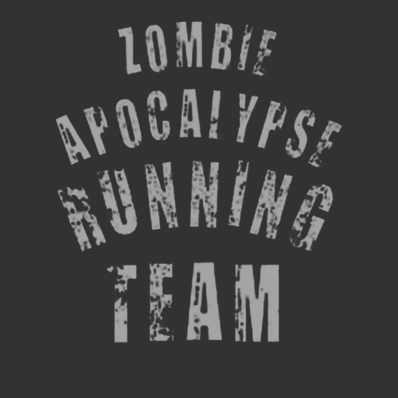 Zombie Apocalypse Running Team Vintage Short | Artistshot