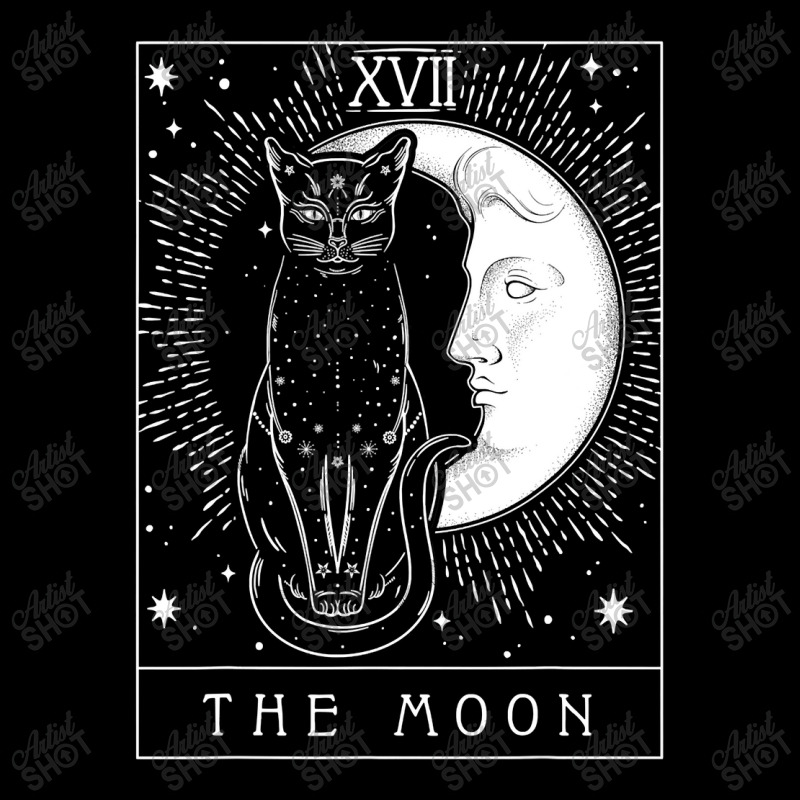 Ta.rot Card Crescent Moon And Cat Graphic T Shirt Youth Jogger by good0396 | Artistshot