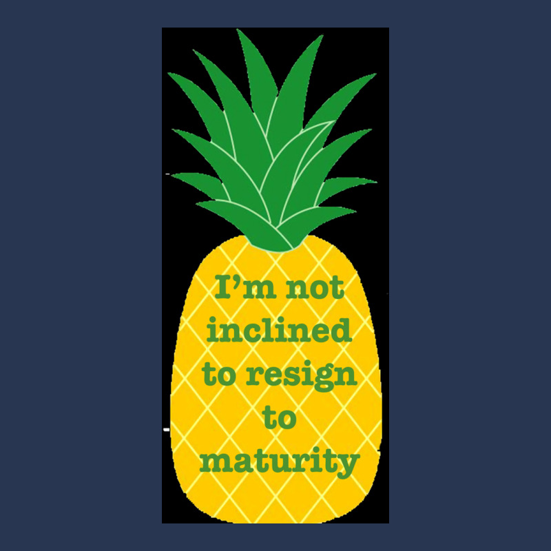 Im Not Inclined To Resign To Maturity Poster Funny (1) Ladies Denim Jacket by buseetajies | Artistshot