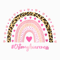 Womens Ostomy Awareness Pink Heart Leopard Rainbow Ostomy Warrior O V Coffee Mug | Artistshot