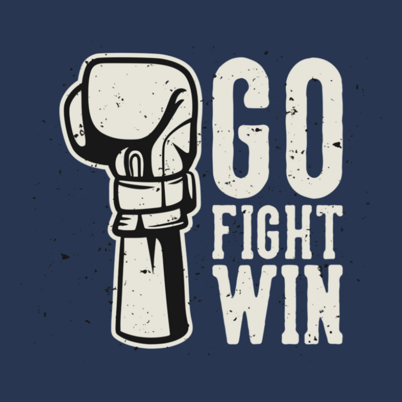 Go Fight Win Men Denim Jacket by JemmaLyna | Artistshot