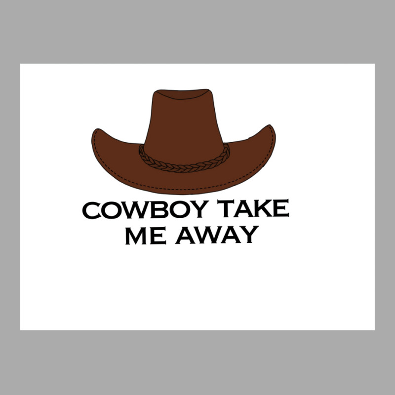 Cowboy Take Me Away Active Tshirt Blue T-shirt | Artistshot