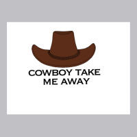 Cowboy Take Me Away Active Tshirt Blue Pocket T-shirt | Artistshot