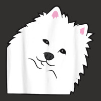 American Eskimo Dog Peeking From Side Cute American Eskimo T Shirt Champion Hoodie | Artistshot