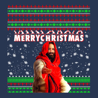 Christian Merry Christmas Funny Jesus Nativity 262 Bibble Jesus Men Denim Jacket | Artistshot