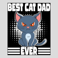 Best Cat Dad Ever Poster Aesthetic Men's Polo Shirt | Artistshot