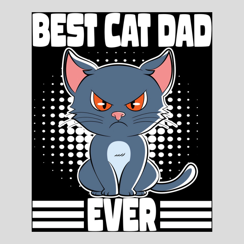 Best Cat Dad Ever Poster Aesthetic Men's Polo Shirt by caylumjenrri3 | Artistshot