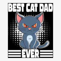 Best Cat Dad Ever Poster Aesthetic Champion Hoodie | Artistshot