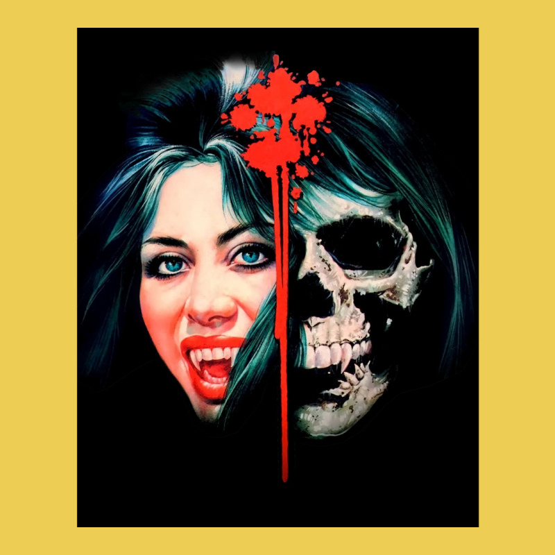 Franco  La Comtesse Noire (female Vampire) Graphic Music Stars Metal Print Square | Artistshot