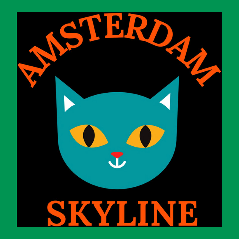 Amsterdam Skyline Cat Poster Tumblr Classic T-shirt by yojangurongp | Artistshot