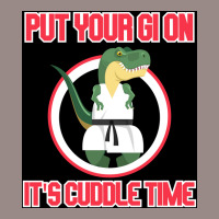 Bjj Put Your Gi On Now Letx27s Cuddle Poster Red Vintage T-shirt | Artistshot