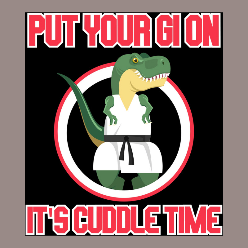 Bjj Put Your Gi On Now Letx27s Cuddle Poster Red Vintage T-Shirt by dergiakcjaj | Artistshot